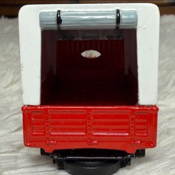 Vintage Coca-Cola x Mattel Metal Red White 1932 Ford AA Truck Spinning Wheels - Picture 8 of 13